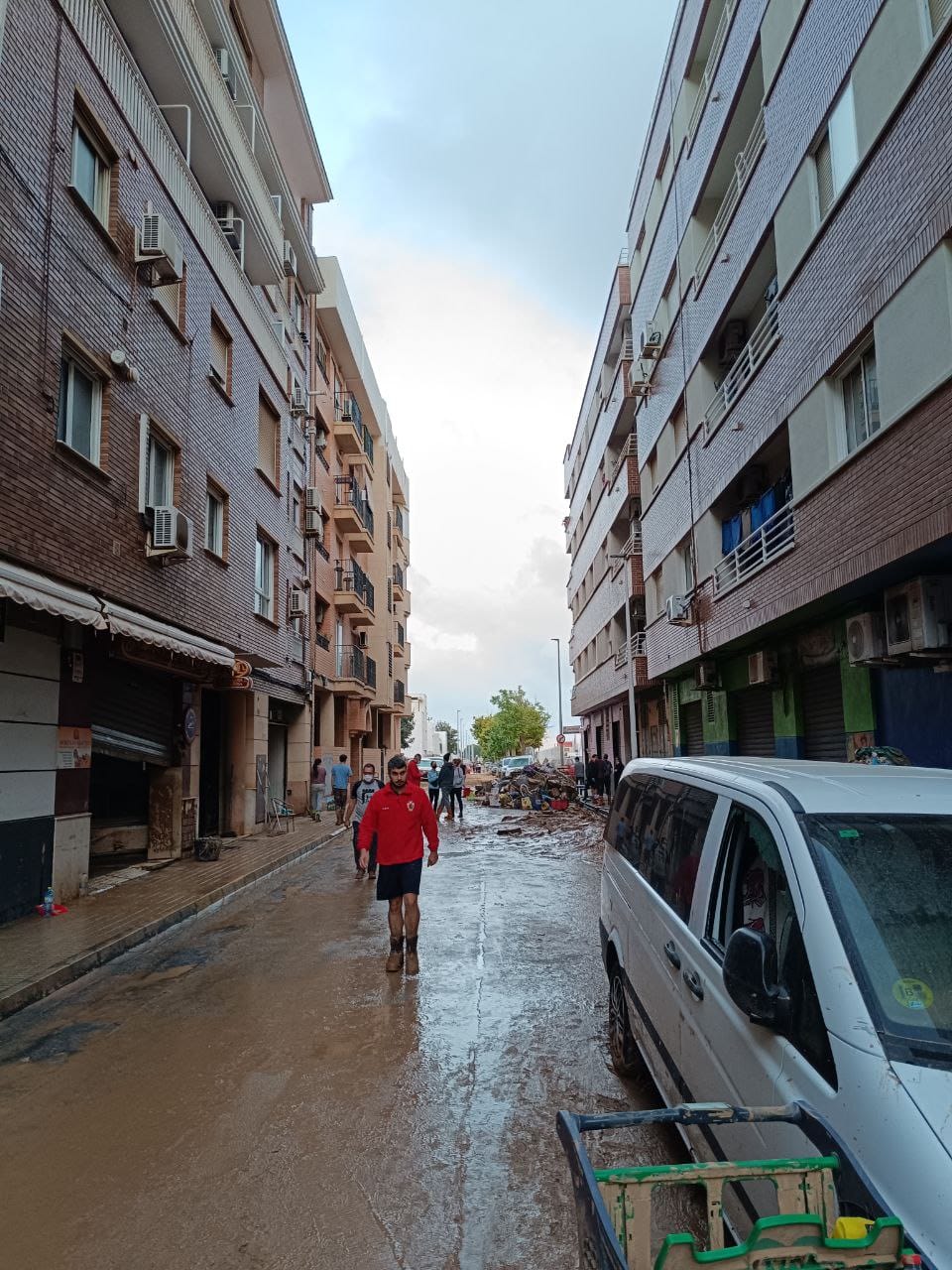 Situación del Carrer Banda Primitiva de Paiporta (Sábado 02/11/2024)